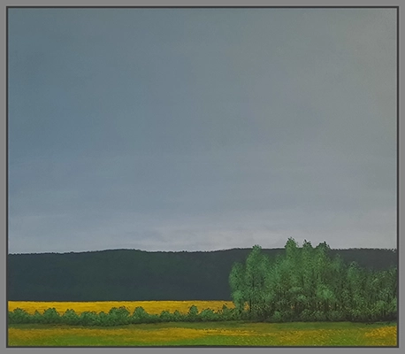 Maximilian Ostermann  |  Fränkische Landschaft	70cm x 60cm	2009